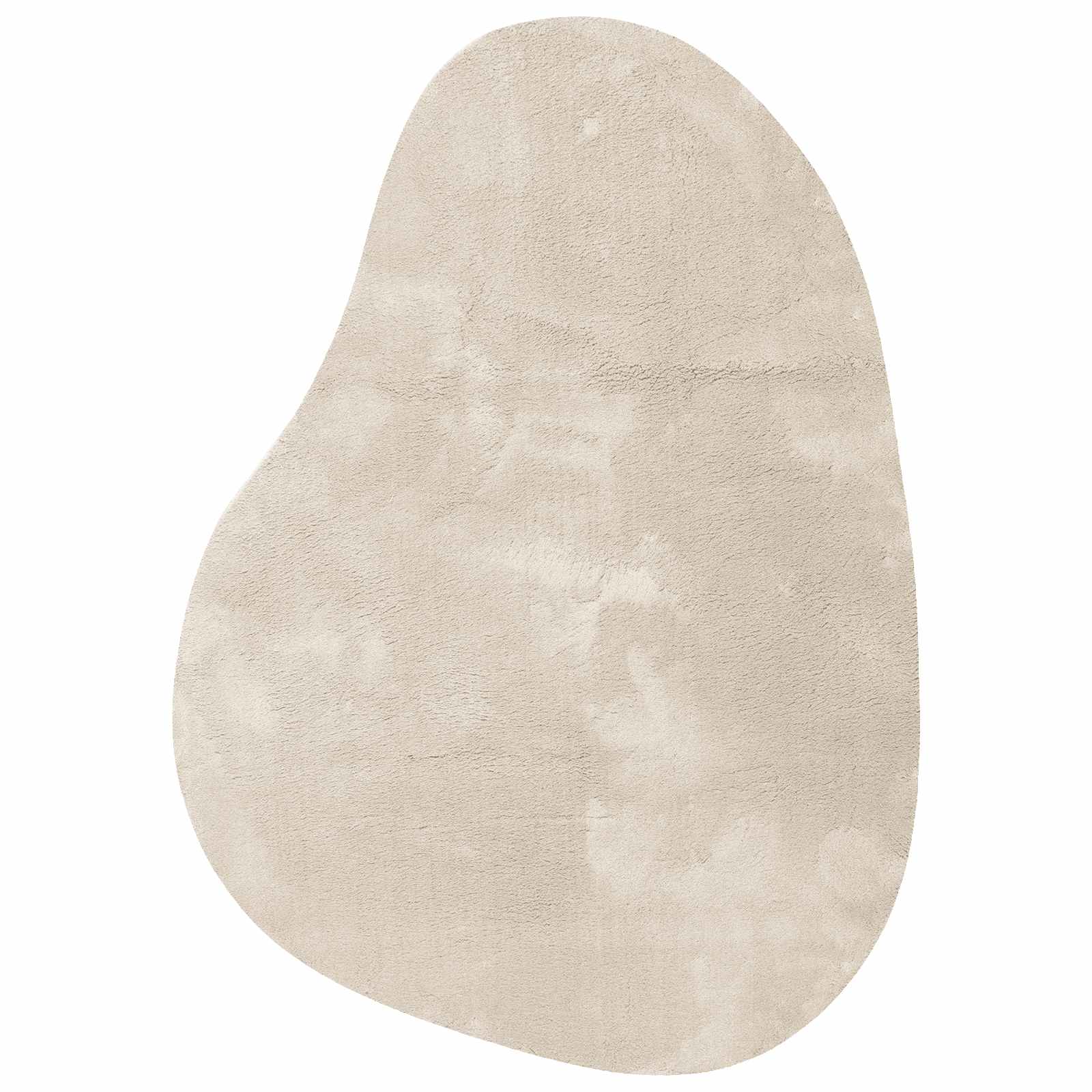 Tapijt HUARTE Beige 140 x 200 cm Polyester