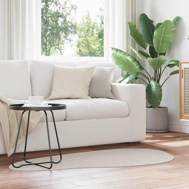 Vloerkleden HUARTE Zand 80 x 150 cm Polyester
