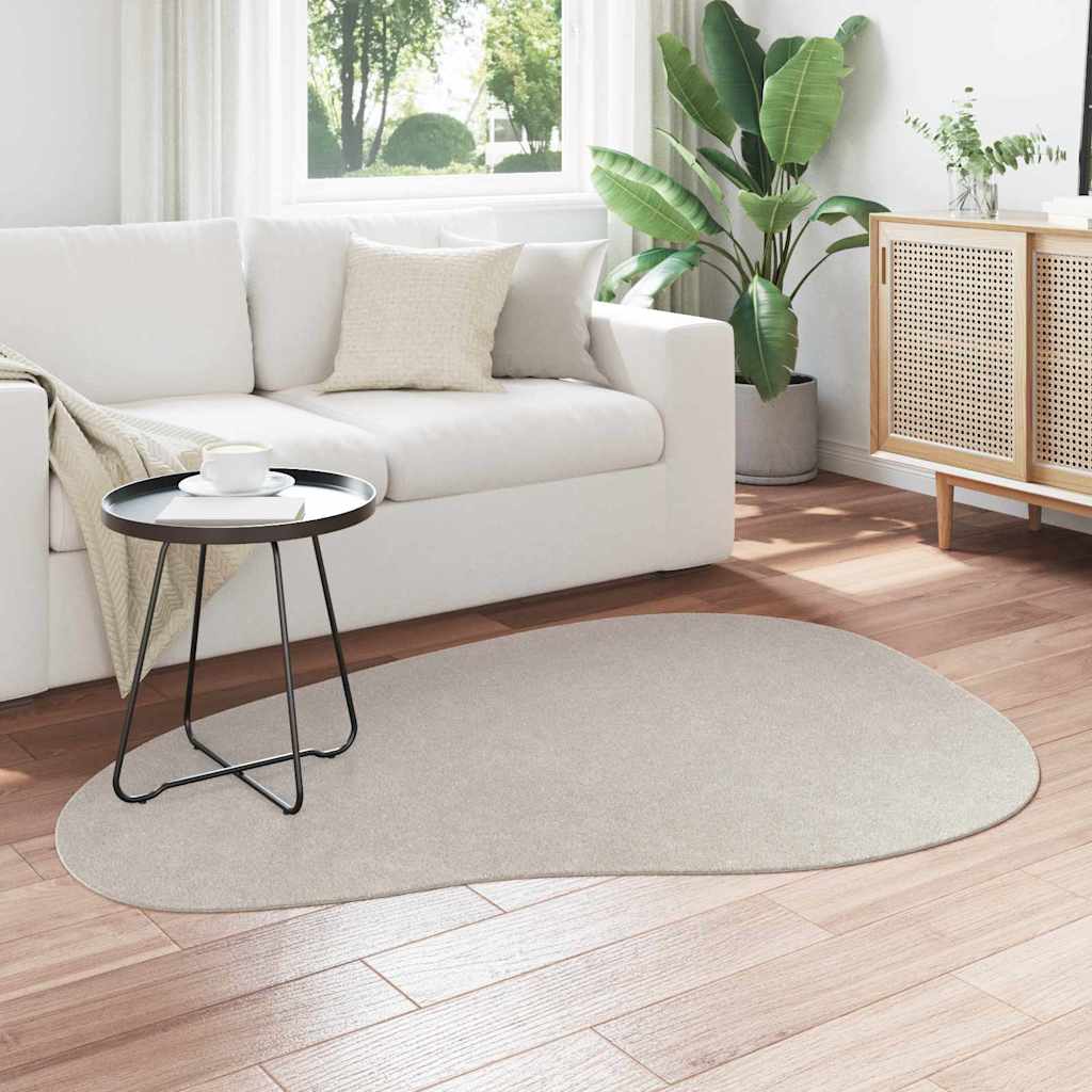 Tapijt HUARTE Zand 120 x 170 cm Polyester