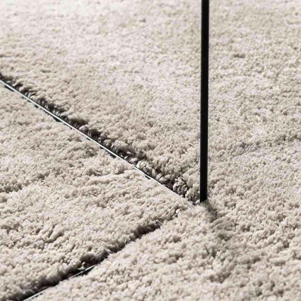 Vloerkleden HUARTE Zand 140 x 200 cm Polyester