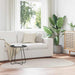 Vloerkleden HUARTE Zand 140 x 200 cm Polyester