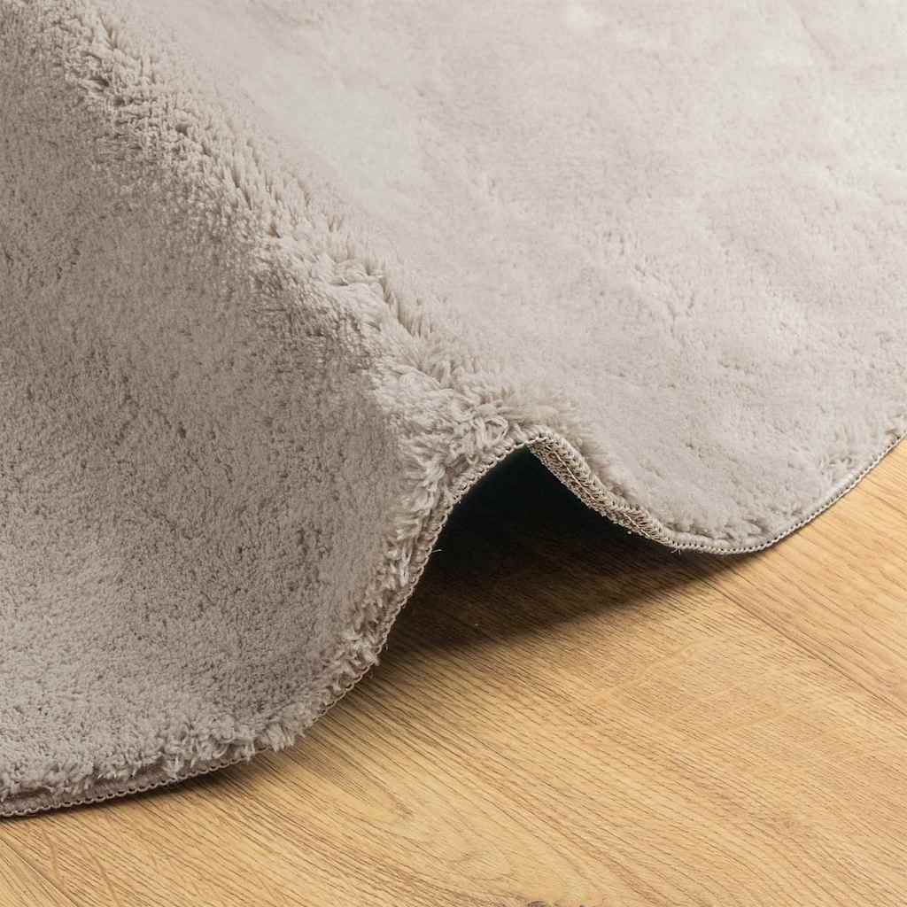 Vloerkleden HUARTE Zand 160 x 230 cm Polyester