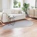 Vloerkleden HUARTE Grijs 100 x 200 cm Polyester