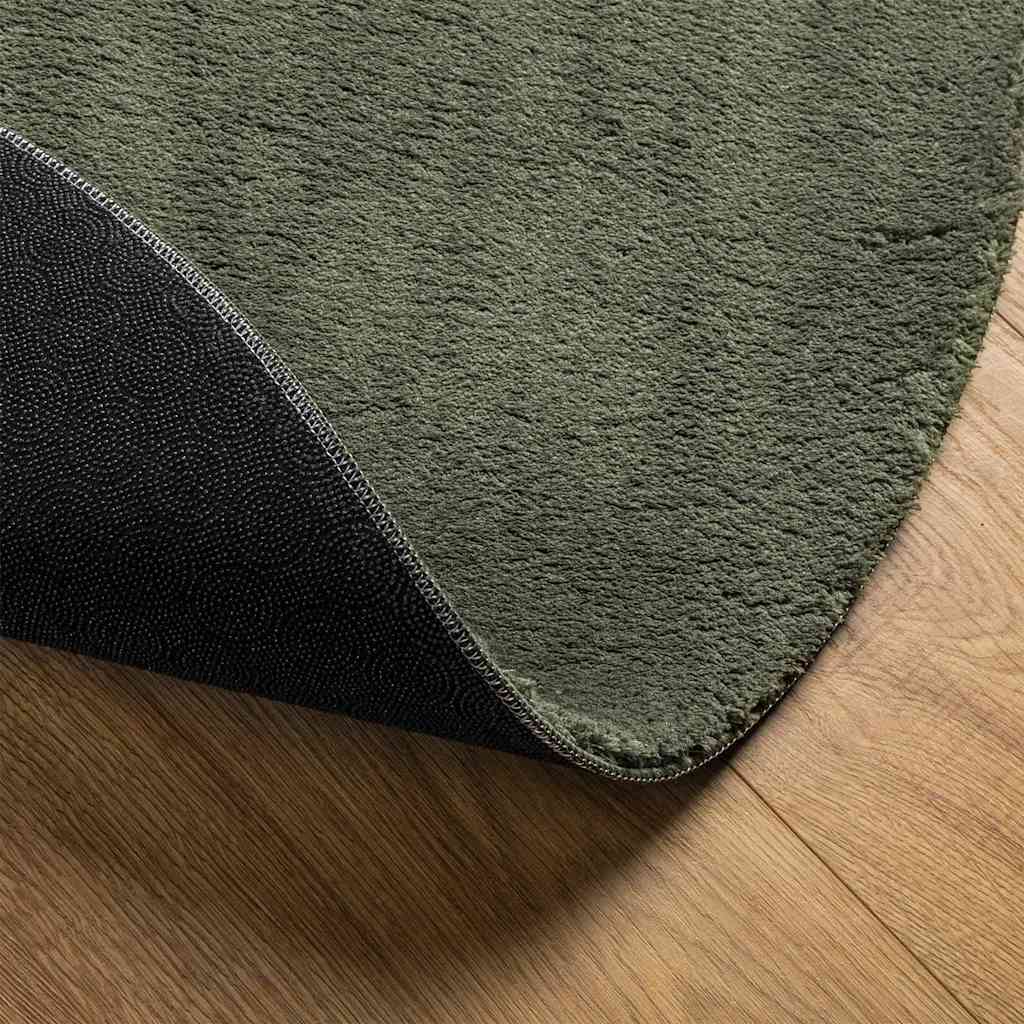 Tapijt HUARTE Bosgroen 80 x 150 cm Polyester