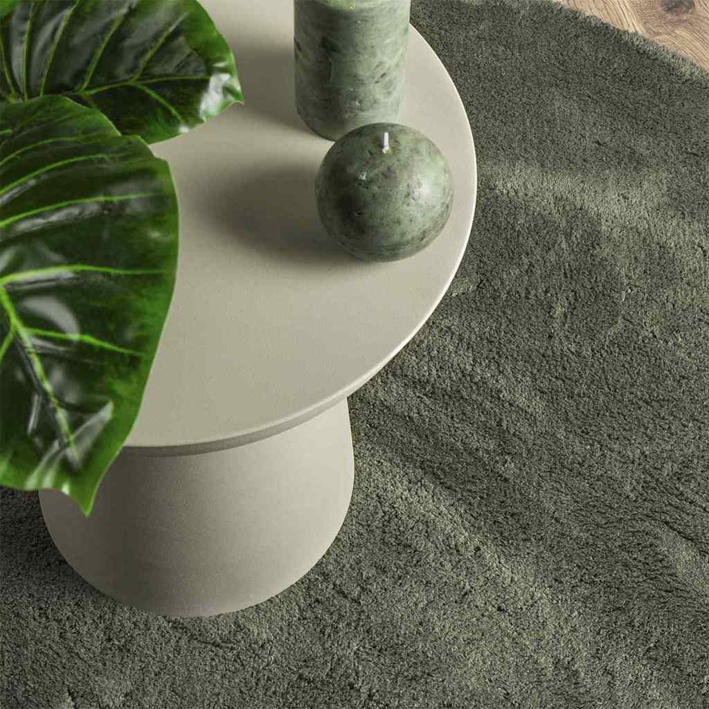 Vloerkleden HUARTE Bosgroen 100 x 200 cm Polyester