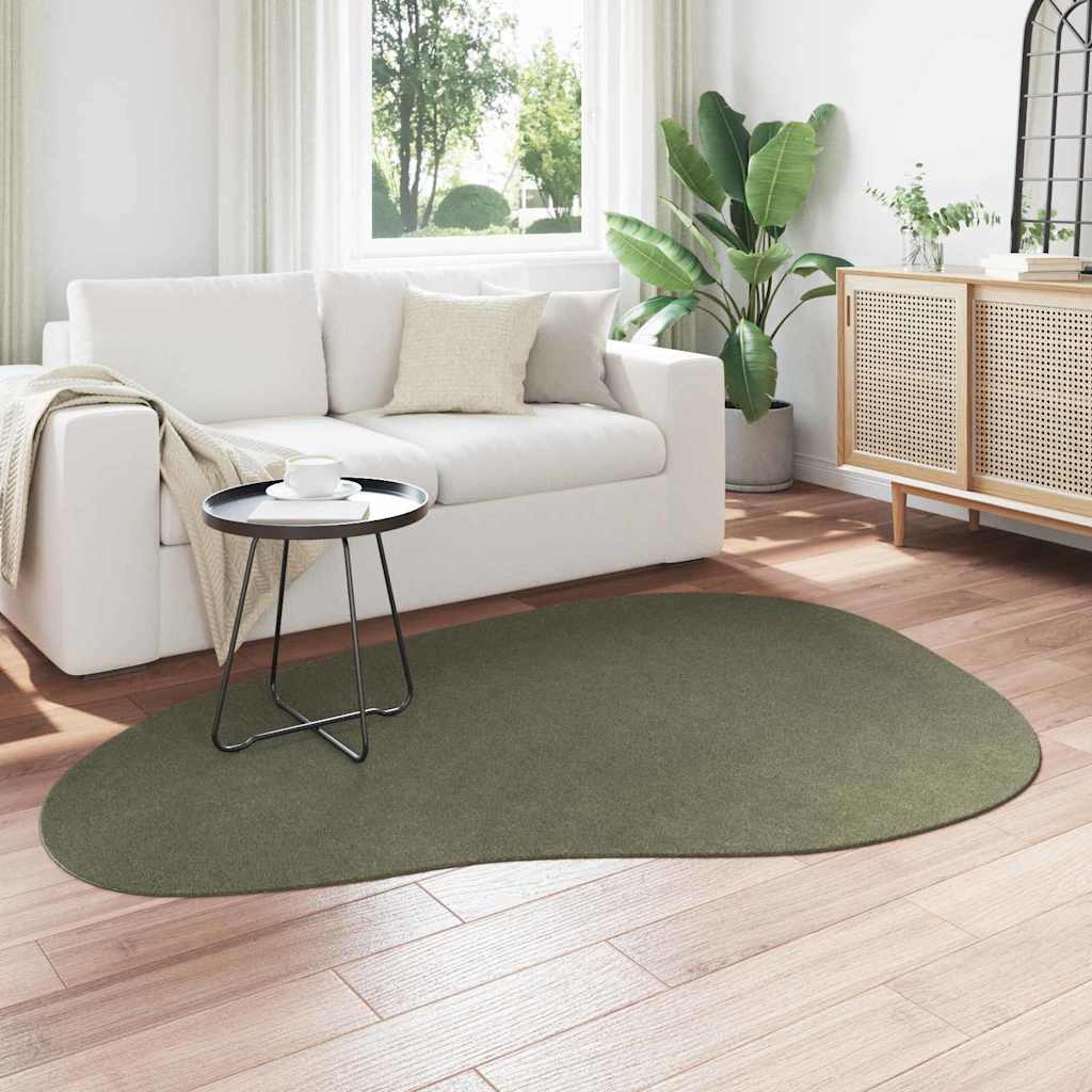 Tapijt HUARTE Bosgroen 140 x 200 cm Polyester