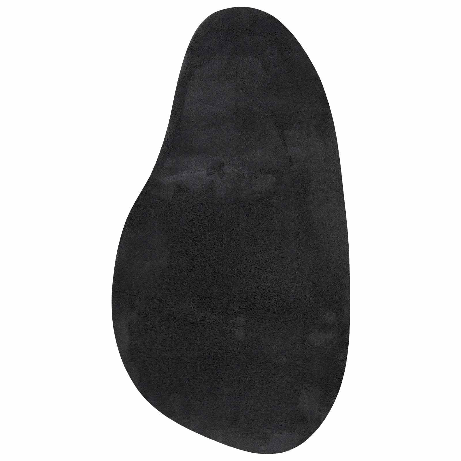 Tapijt HUARTE Zwart 80 x 150 cm Polyester