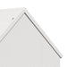 Kattenhuis 41x50x50 cm massief grenenhout wit