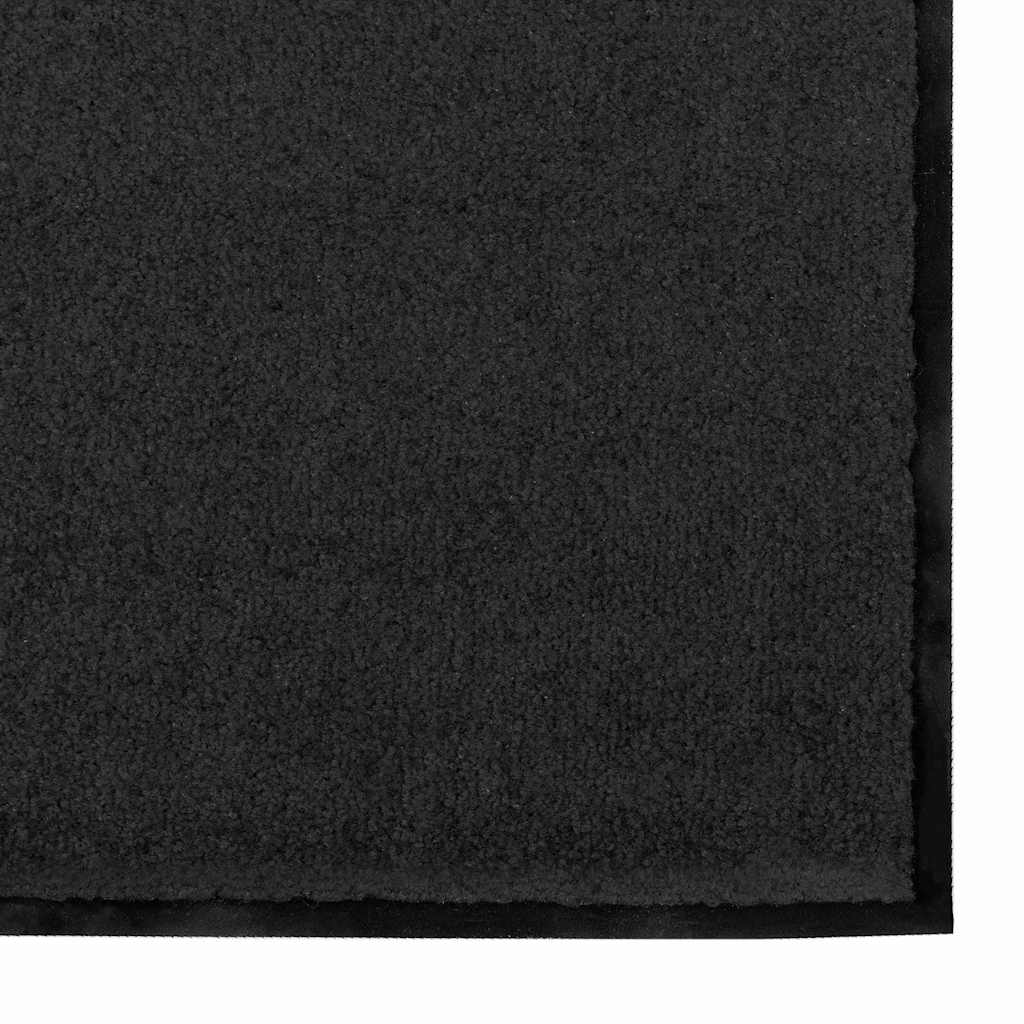 Deurmat Zwart 120 x 250 cm 100% Polyamide