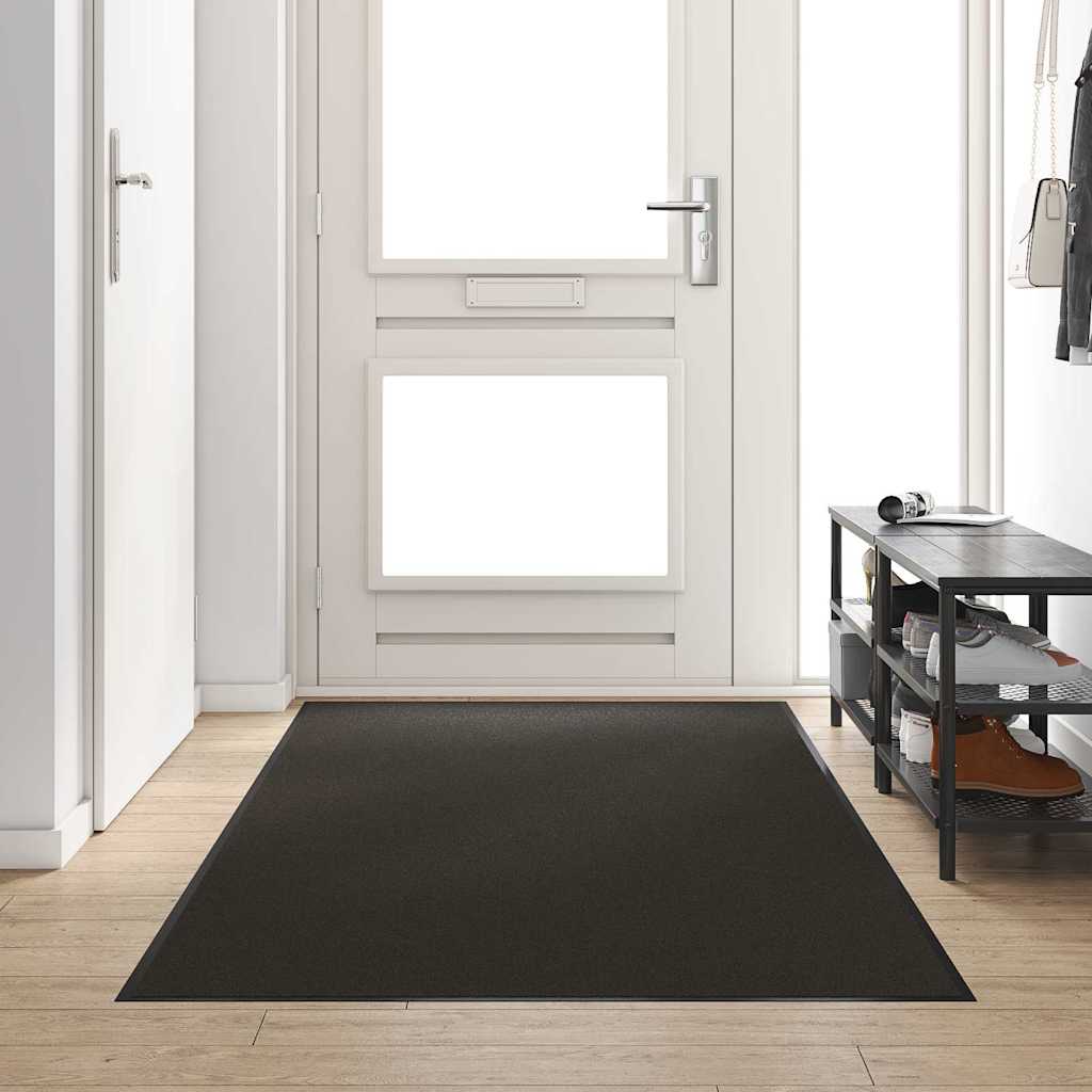 Deurmat Zwart 120 x 250 cm 100% Polyamide
