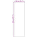 Deurmat Anders Zwart 120 x 400 cm Polyamide en PVC