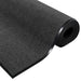 Deurmat Anders Antraciet en Zwart 120 x 250 cm Polyamide en PVC