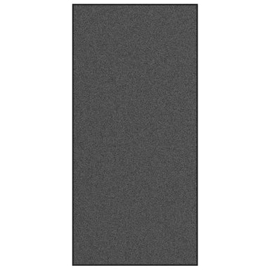 Deurmat Anders Antraciet en Zwart 120 x 250 cm Polyamide en PVC