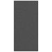 Deurmat Anders Antraciet en Zwart 120 x 250 cm Polyamide en PVC