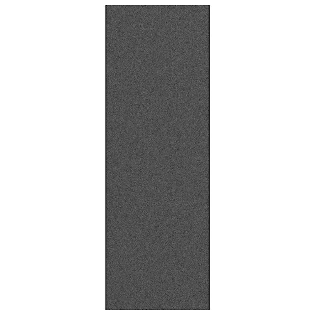 Deurmat Anders Antraciet en Zwart 120 x 350 cm Polyamide en PVC