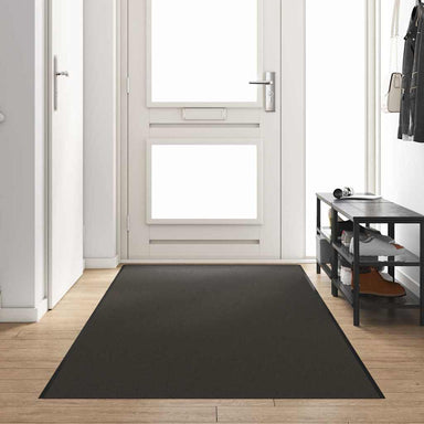 Deurmat Antraciet en Zwart 120 x 400 cm 100% Polyamide