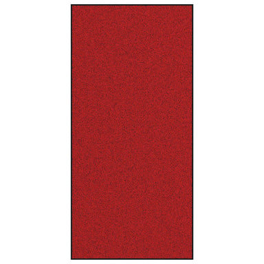 Deurmat Rood en Zwart 120 x 250 cm 100% Polyamide