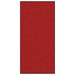 Deurmat Rood en Zwart 120 x 250 cm 100% Polyamide