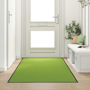 Deurmat Anders Groen en Zwart 120 x 250 cm Polyamide en PVC