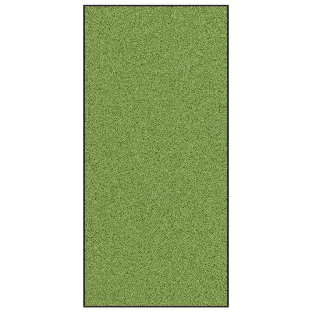 Deurmat Anders Groen en Zwart 120 x 250 cm Polyamide en PVC