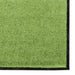 Deurmat Anders Groen en Zwart 120 x 300 cm Polyamide en PVC