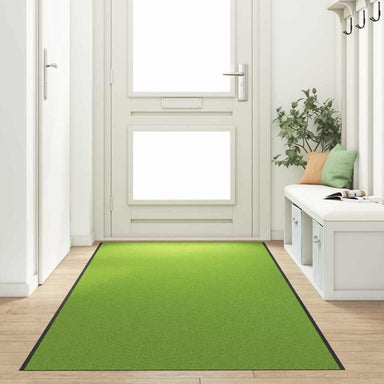 Deurmat Groen en Zwart 120 x 400 cm 100% Polyamide