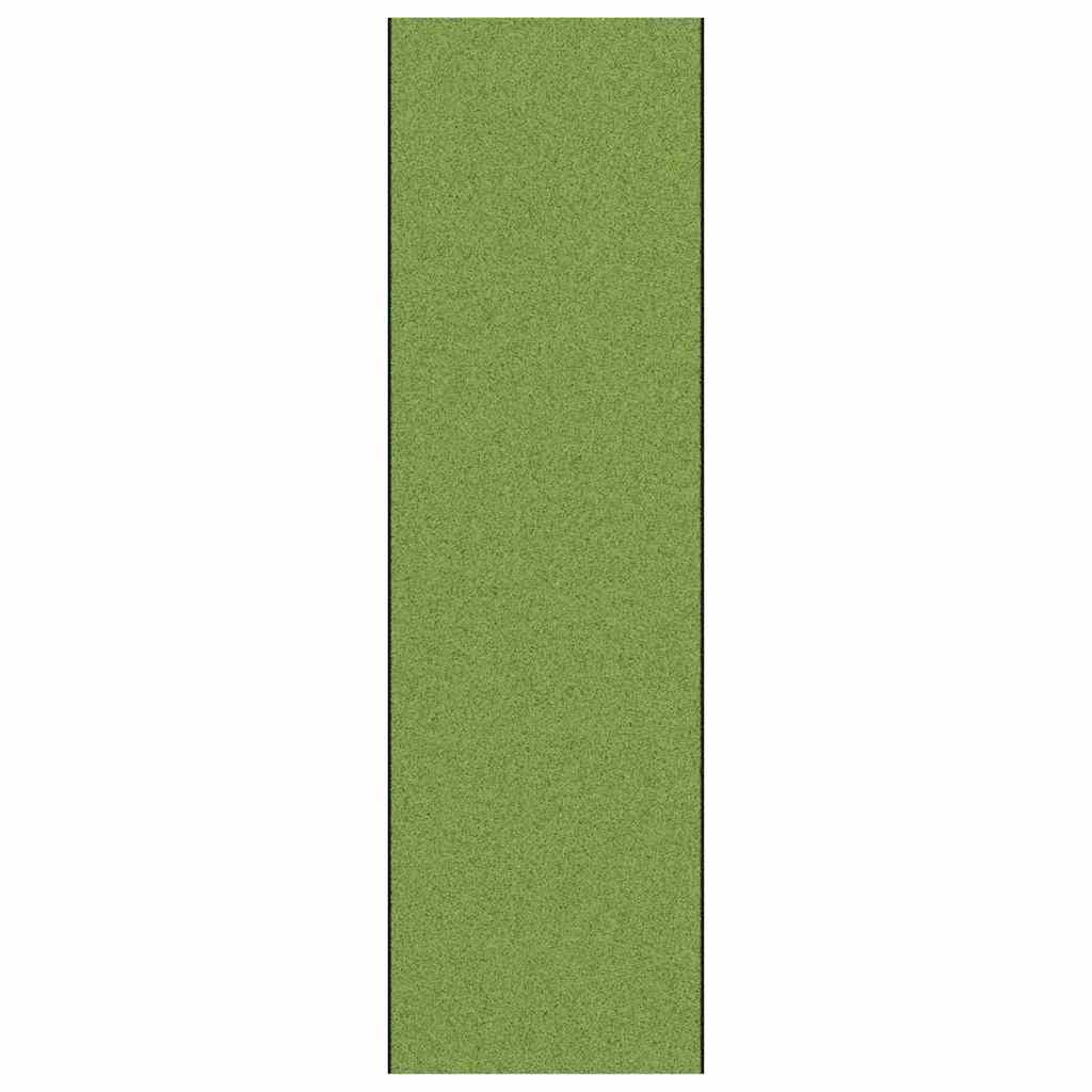 Deurmat Groen en Zwart 120 x 400 cm 100% Polyamide