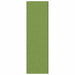 Deurmat Groen en Zwart 120 x 400 cm 100% Polyamide
