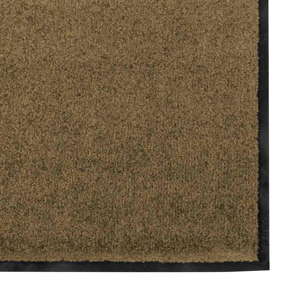 Deurmat Bruin en zwart 120 x 250 cm 100% Polyamide