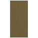 Deurmat Bruin en zwart 120 x 250 cm 100% Polyamide