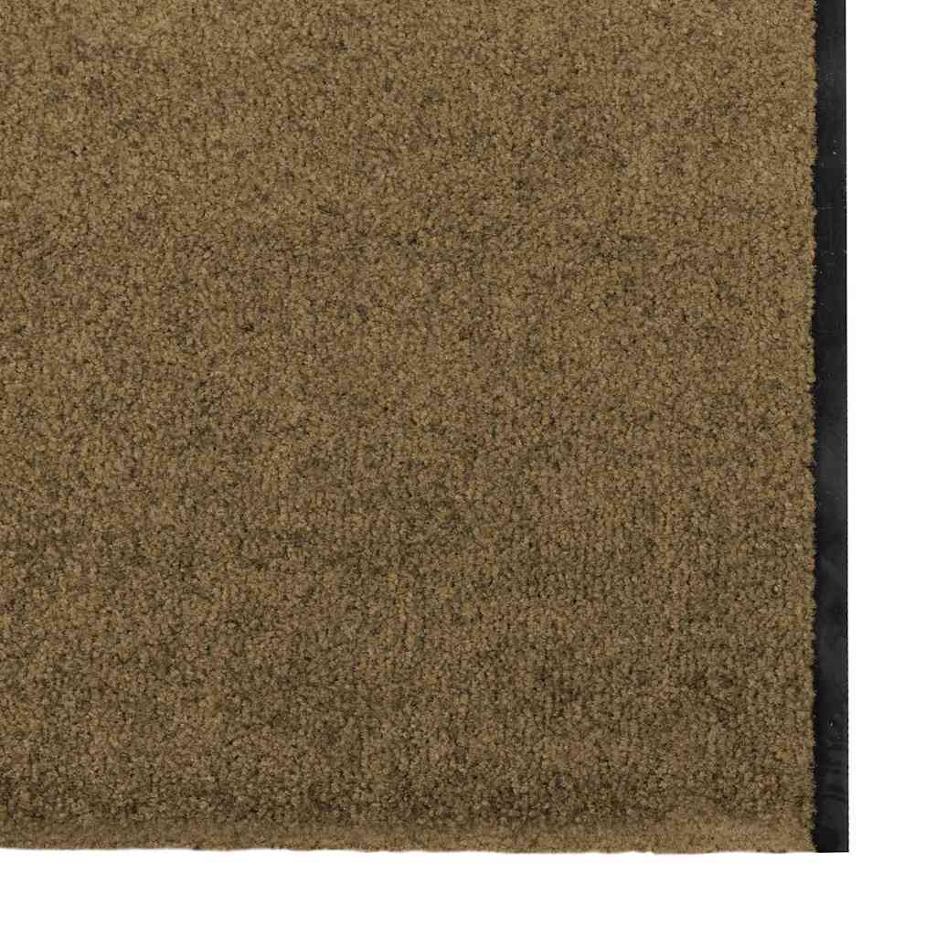 Deurmat Bruin en zwart 120 x 400 cm 100% Polyamide