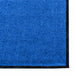 Deurmat Blauw en Zwart 120 x 250 cm 100% Polyamide
