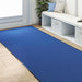 Deurmat Blauw en Zwart 120 x 250 cm 100% Polyamide