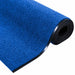 Deurmat Blauw en Zwart 120 x 400 cm 100% Polyamide