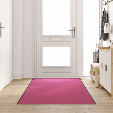 Deurmat Roze en Zwart 120 x 250 cm 100% Polyamide
