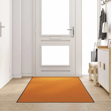 Deurmat Anders Oranje en Zwart 120 x 250 cm Polyamide en PVC