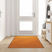 Deurmat Oranje en Zwart 120 x 300 cm 100% Polyamide