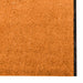 Deurmat Anders Oranje en Zwart 120 x 350 cm Polyamide en PVC