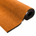 Deurmat Anders Oranje en Zwart 120 x 350 cm Polyamide en PVC