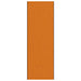 Deurmat Anders Oranje en Zwart 120 x 350 cm Polyamide en PVC