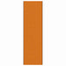 Deurmat Anders Oranje en Zwart 120 x 400 cm Polyamide en PVC