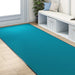 Deurmat Anders Cyaan en Zwart 120 x 250 cm Polyamide en PVC