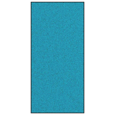 Deurmat Anders Cyaan en Zwart 120 x 250 cm Polyamide en PVC