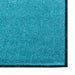 Deurmat Cyaan en Zwart 120 x 300 cm 100% Polyamide