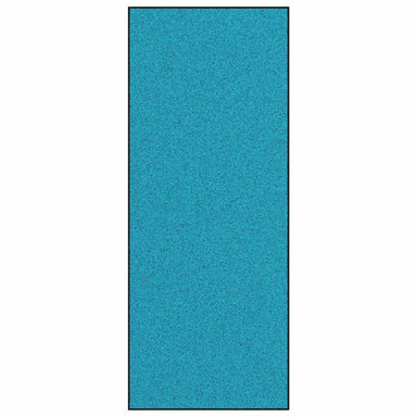 Deurmat Cyaan en Zwart 120 x 300 cm 100% Polyamide