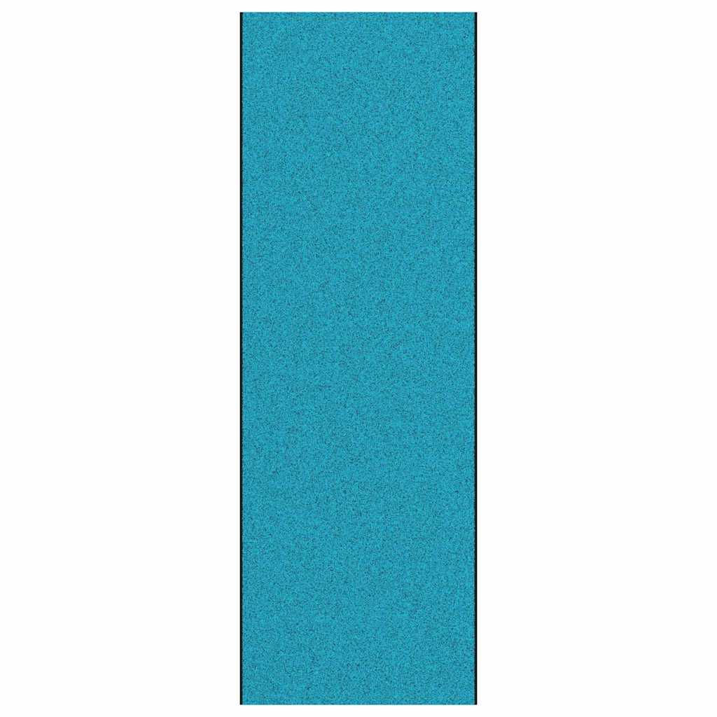 Deurmat Cyaan en Zwart 120 x 350 cm 100% Polyamide