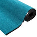 Deurmat Anders Cyaan en Zwart 120 x 400 cm Polyamide en PVC