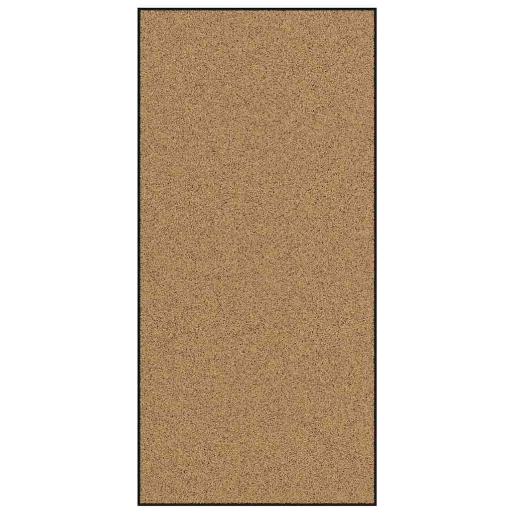 Deurmat Anders Crème en Zwart 120 x 250 cm Polyamide en PVC