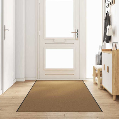 Deurmat Anders Crème en Zwart 120 x 400 cm Polyamide en PVC