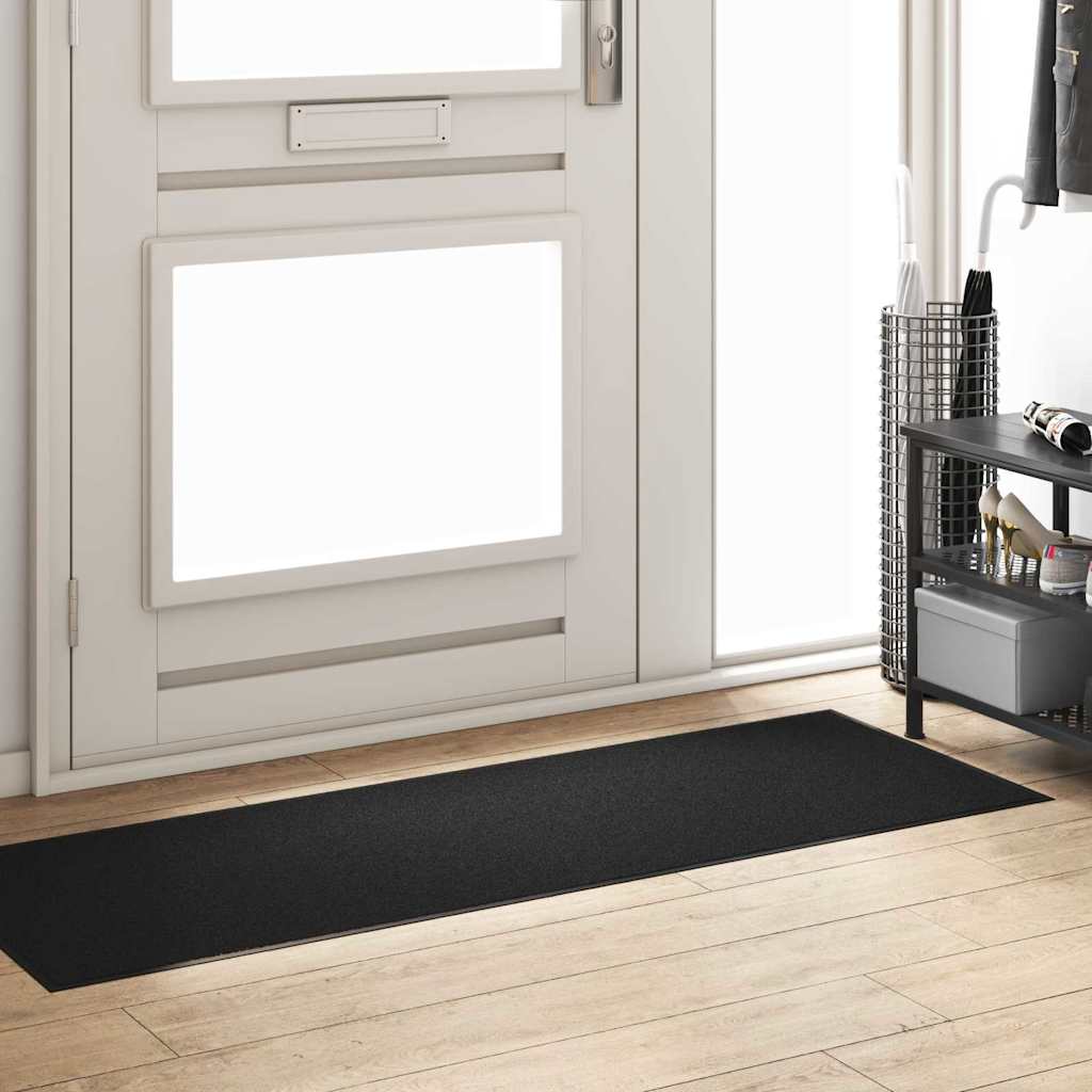 Deurmat Zwart 60 x 180 cm 100% Polyamide